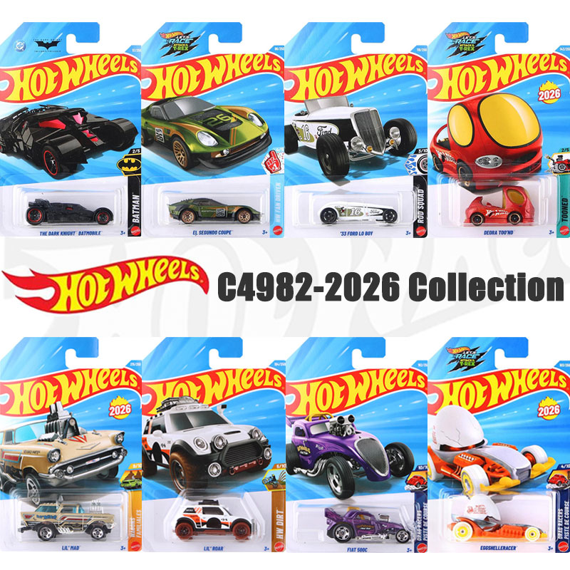 Die Cast Car 1 64 - Hot Wheels C4982-2026 Koleksiyonu, 1:64 Ölçekli