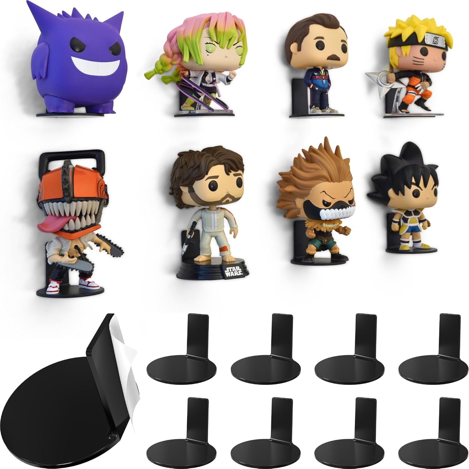 Pop Display Shelf - Funko Pop Kutuları için Yapışkanlı Teşhir