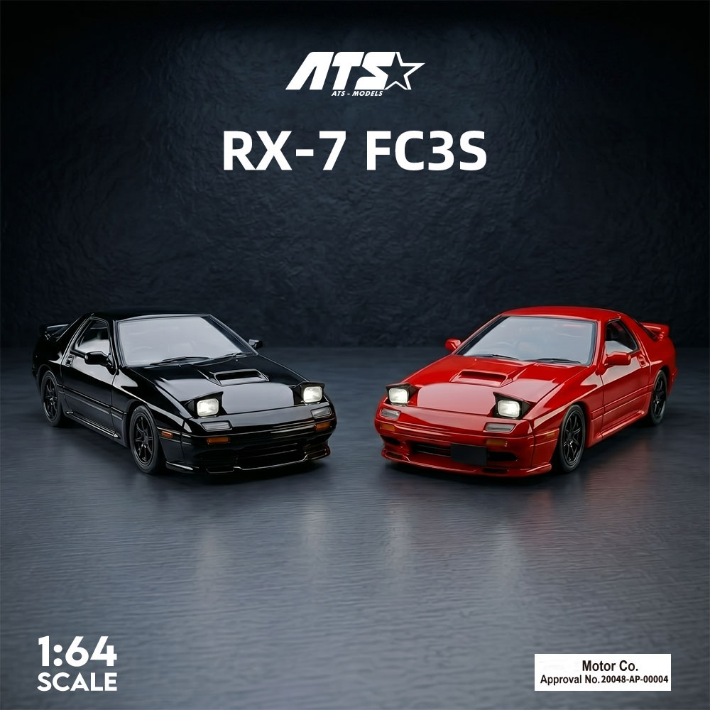 Die Cast Car 1 64 - ATS 1:64 Ölçekli RX-7 FC3S Pres